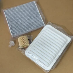 Kit filtros aceite aire y habitáculo Toyota Auris 1.8 2012-2018