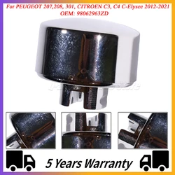 98062963ZD Botón de freno de mano plateado para Peugeot 207/208