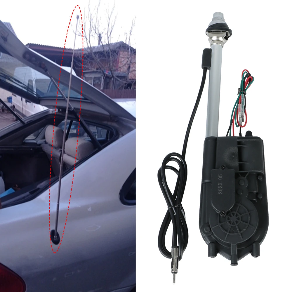 Antena telescópica automática 12V SUV – radio AM/FM - imagen 2