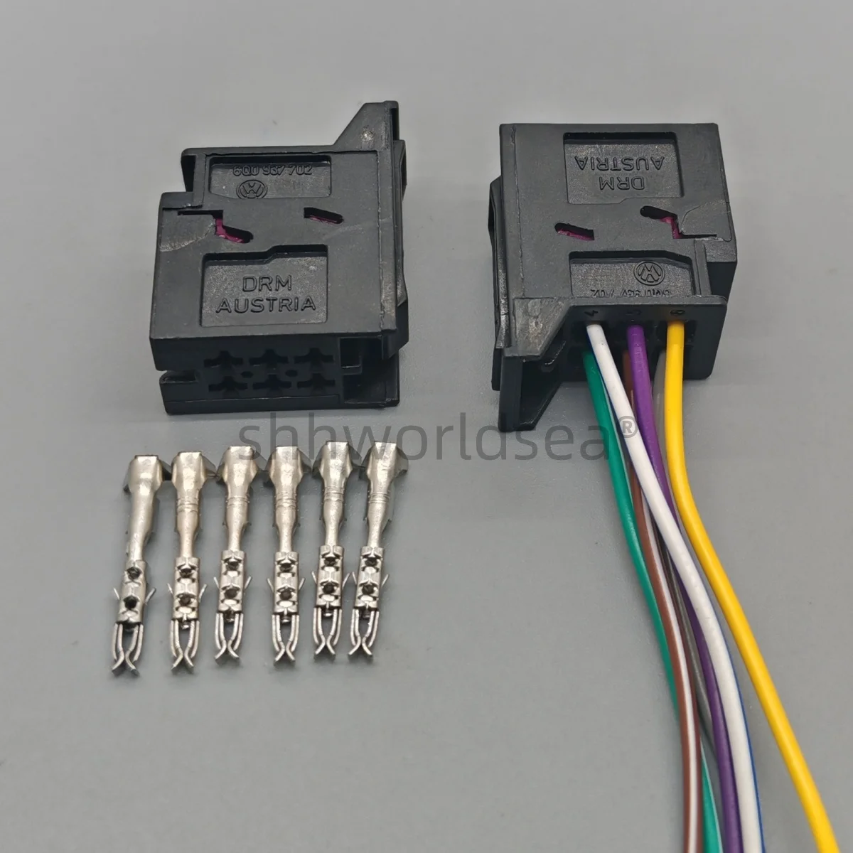 Conector enchufe 6 pines 1,5mm faro trasero Audi A1 Q3 6Q0937702 - imagen 4