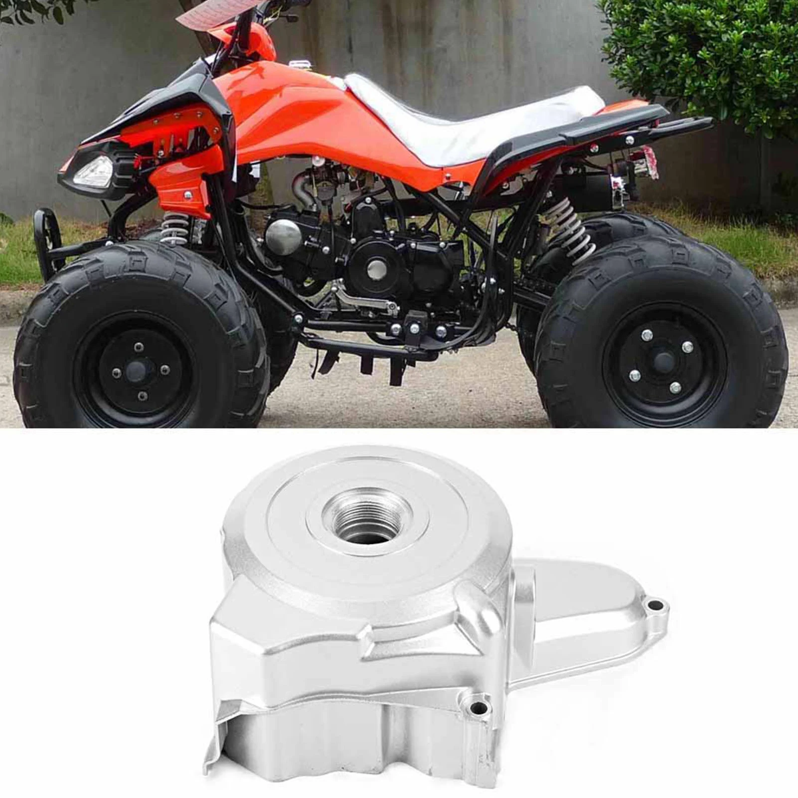 Cubierta motor de arranque 110cc 125cc PIT Quad Dirt Bike ATV - imagen 3