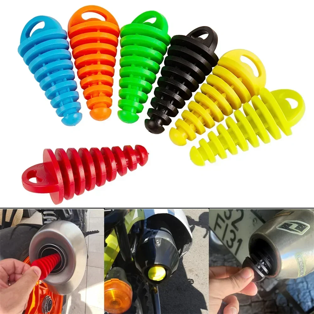 Tapón purgador aire tubo escape moto Honda KTM Yamaha Kawasaki