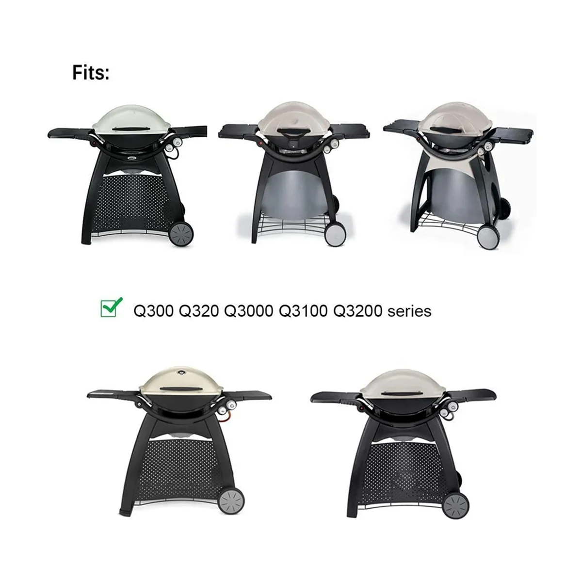 Weber 65032 tubo quemador de parrilla en acero Q300/Q320/Q3200 - imagen 3