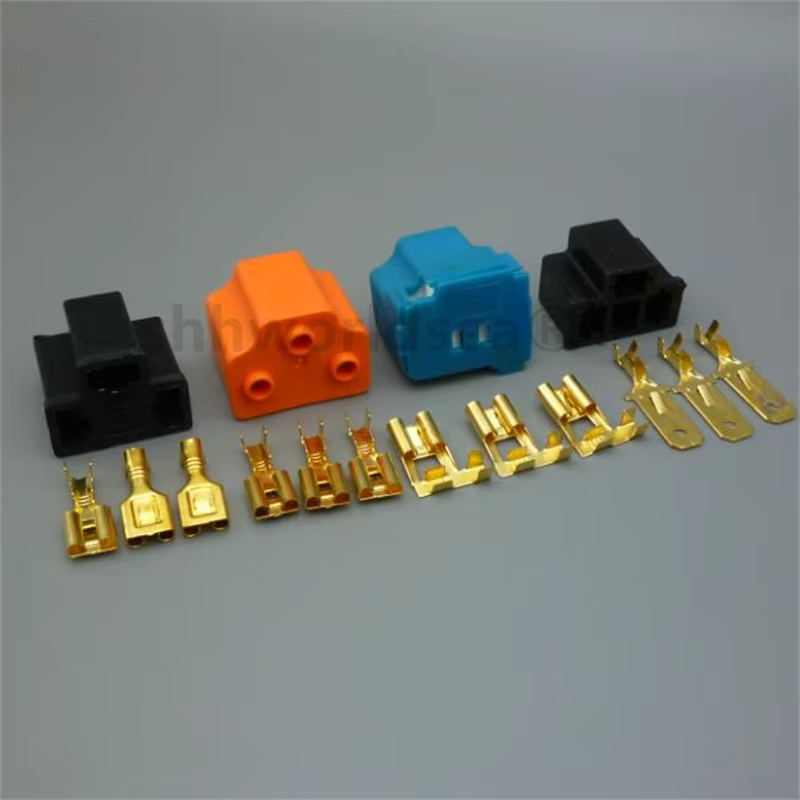 Shhworldsea DJD031A-1 Conector H4 9004 de 3 pines para Audi VW - imagen 5