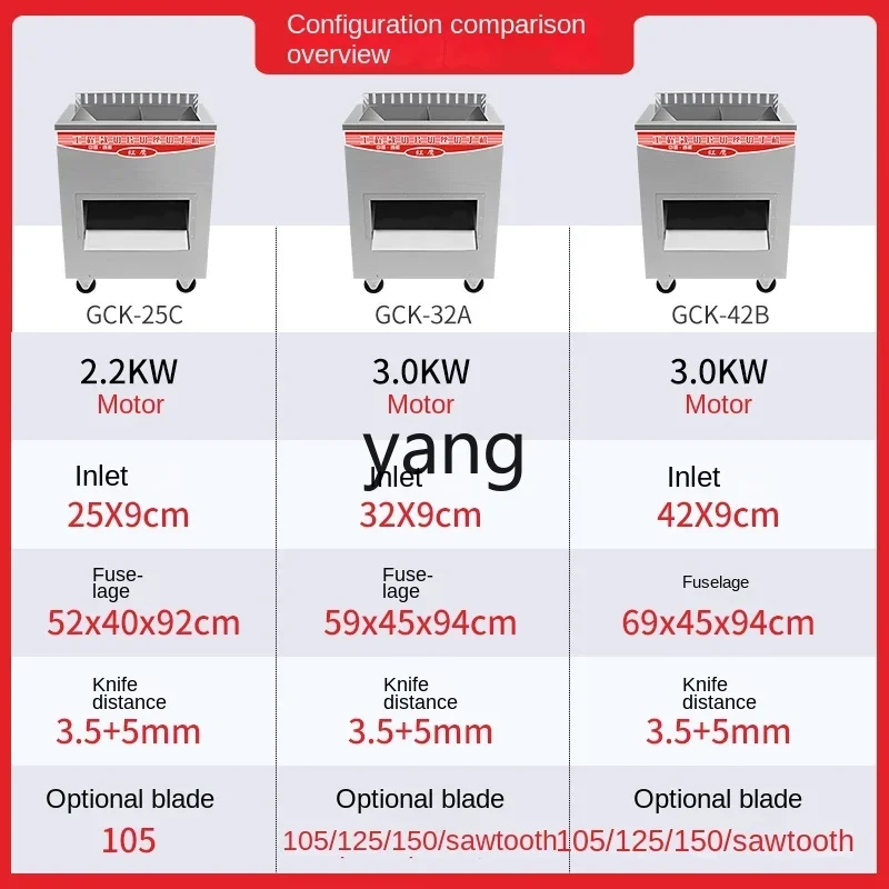 Máquina cortadora y rebanadora de carne de acero inoxidable comercial grande de lmm - imagen 2