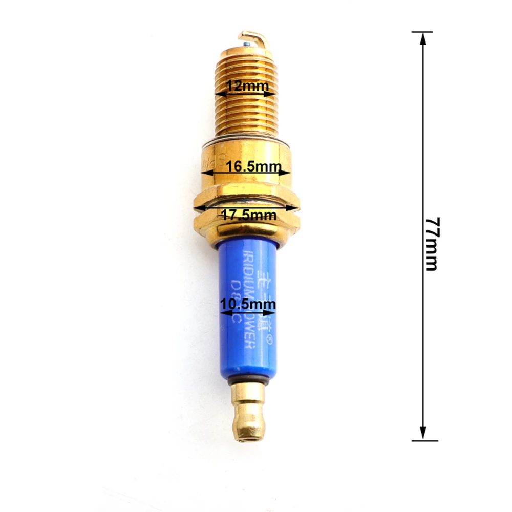 Bujía D8TC para motor GY6 150-250cc Taotao Kazuma Sunl Roketa - imagen 5