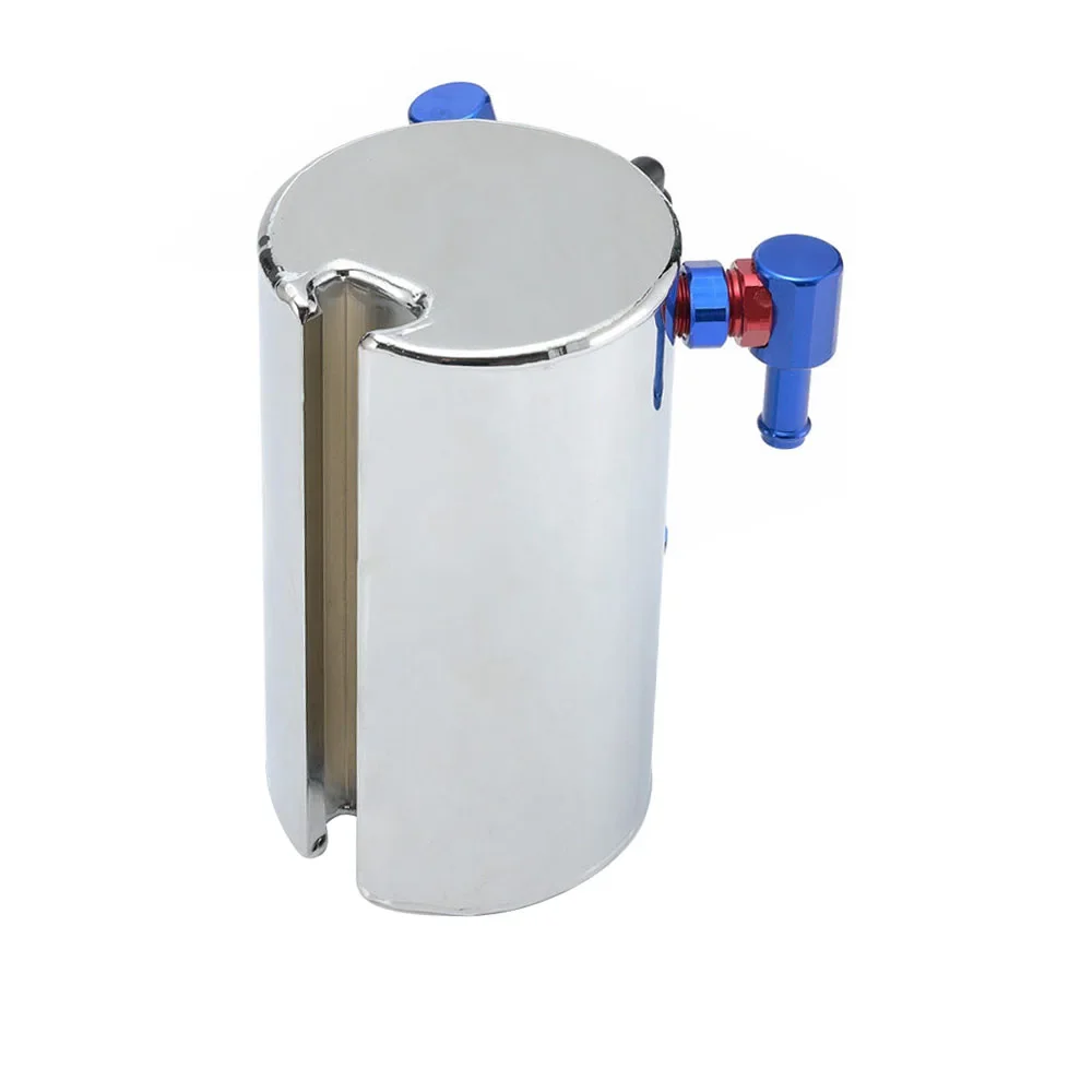 Tanque Universal de captura de aceite de motor de coche, tanque de ventilación de 600ml, radiador de aleación de aluminio, desbordamiento, tanque de combustible, accesorios para coche - imagen 5