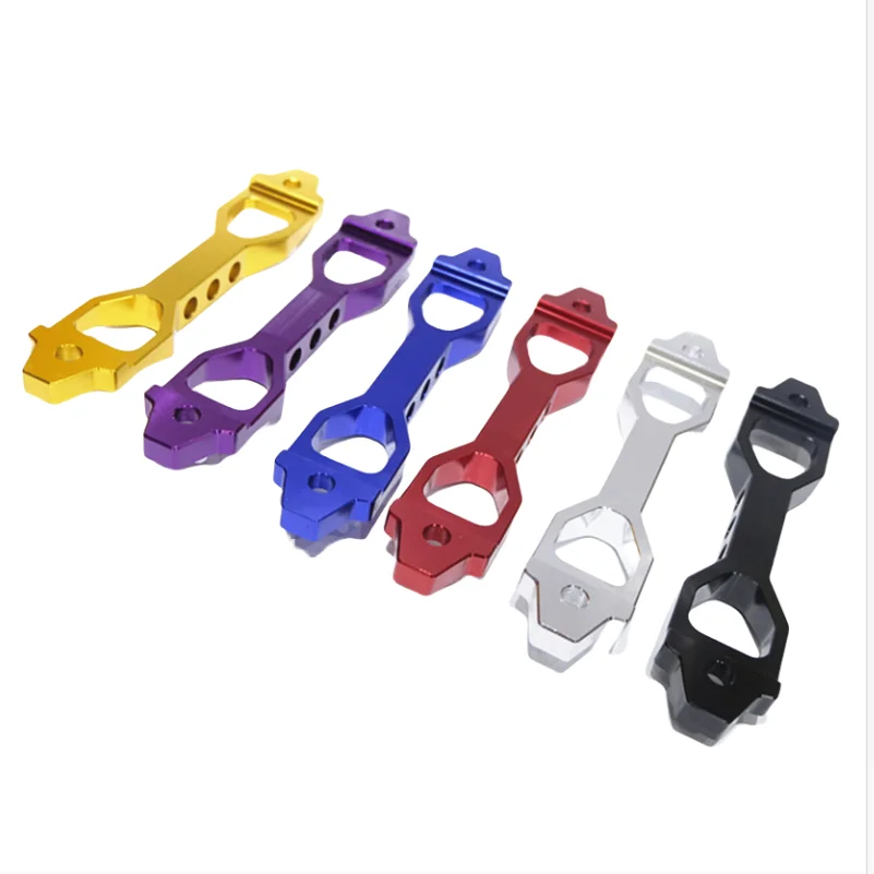 Soporte de batería de aluminio Billet 140-190mm universal para coche - imagen 2