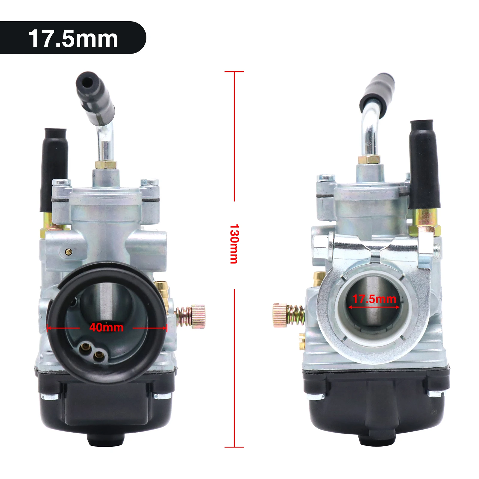 ZS Racing Carburador PHBG 4T con filtro para moto y scooter - imagen 3