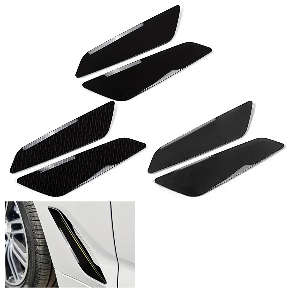 Guardabarros tipo tiburón BMW Serie 5 G30 con rejilla decorativa - imagen 4