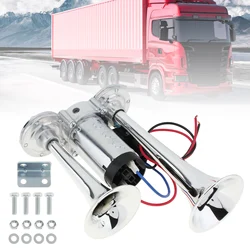 Kit bocina 150 dB 12V/24V con compresor – para camiones y furgonetas