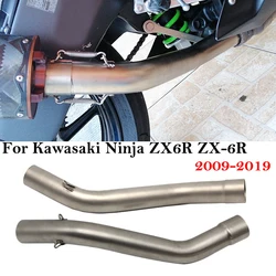 Tubo de escape aleación titanio – Kawasaki Ninja ZX6R ZX-6R 2009-2019
