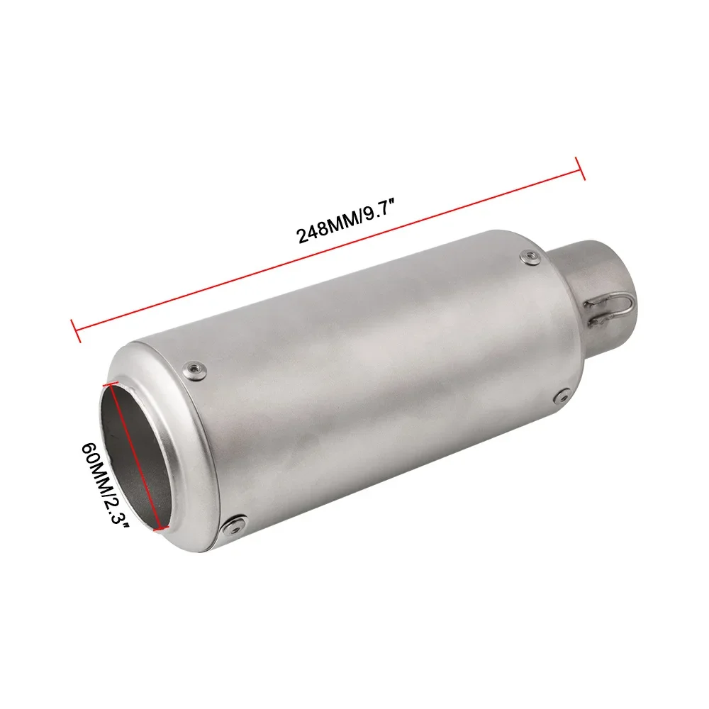 Silenciador de escape para moto de gran cilindrada, 51 mm - imagen 3