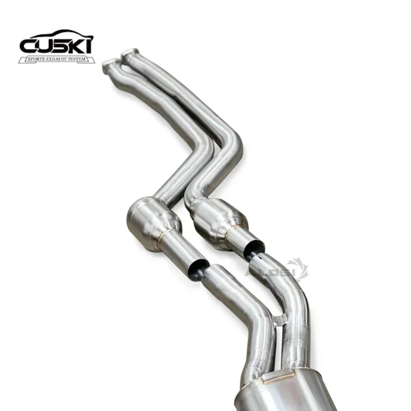 Escape deportivo de acero inoxidable BMW 1M E82 3.0T 2011-2012 - imagen 3