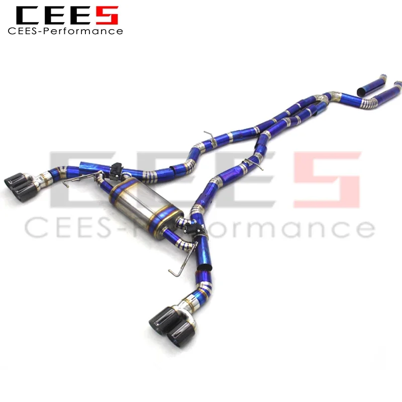 Silenciador CEES Valvetronic Catback – BMW X3 X4 M40I G01 3.0 T - imagen 2