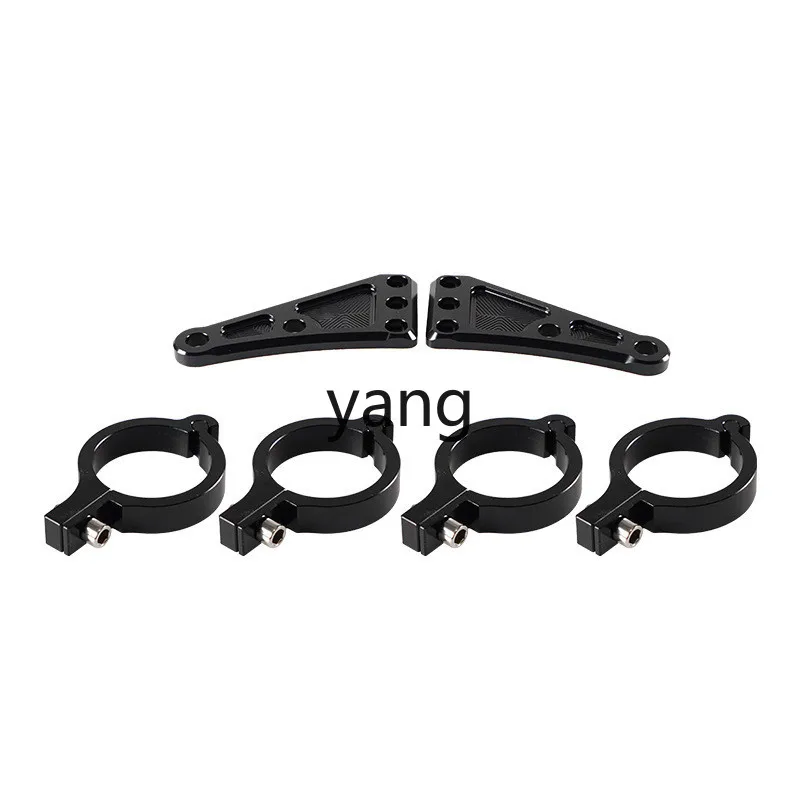 CX Soporte de faro CNC universal moto horquilla delantera 41 mm - imagen 2
