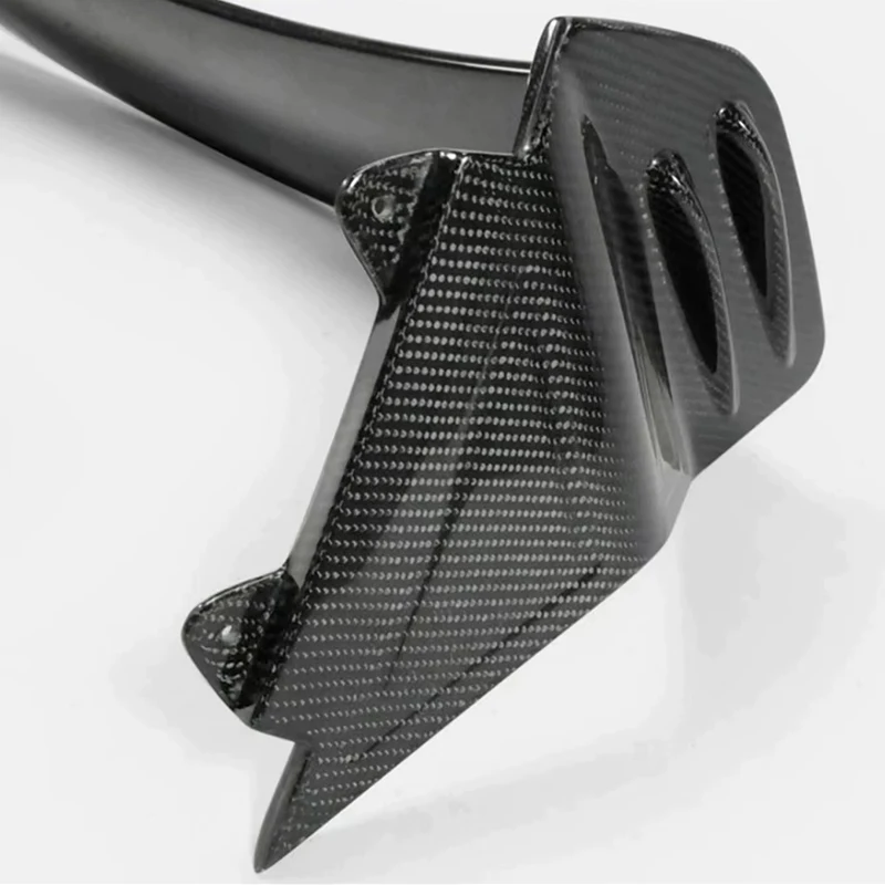 Vista frontal del alerón