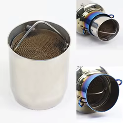 Alconstar Silenciador de escape para moto con DB Killer móvil