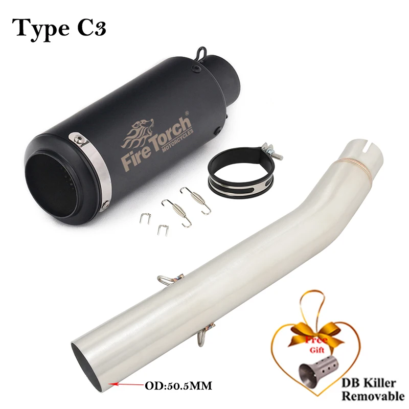 Escape slip-on VOGE LX500AC silenciador fibra carbono con DB killer - imagen 5
