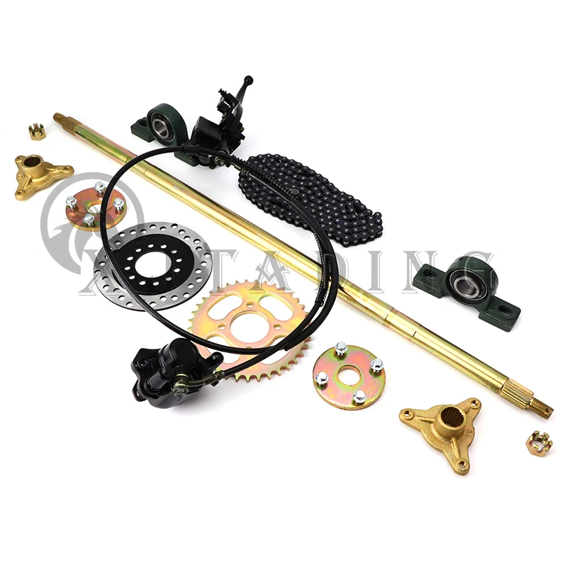 Eje trasero completo