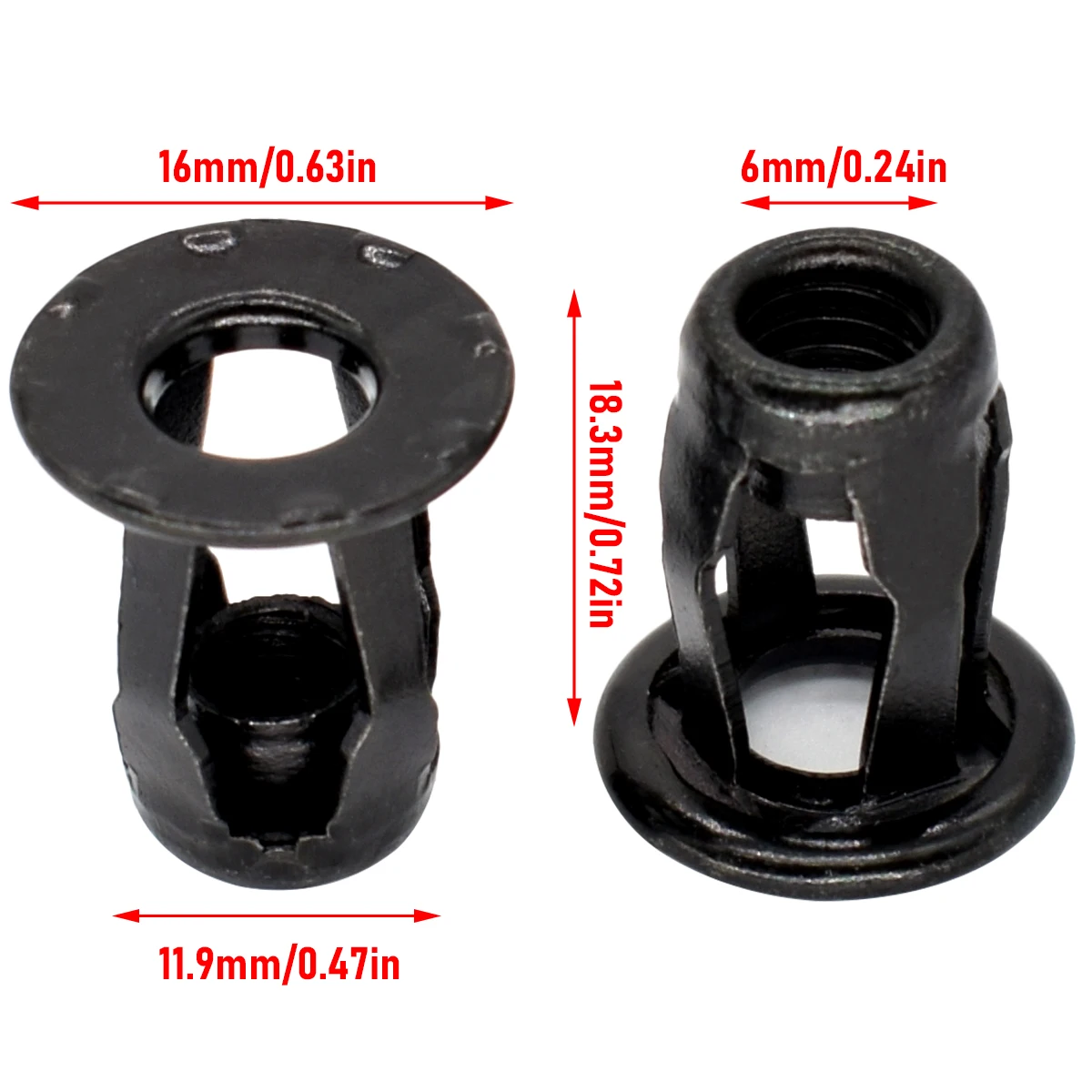 Kit abrazaderas matrícula para Audi A3 A4 Q3 Q5 - imagen 3