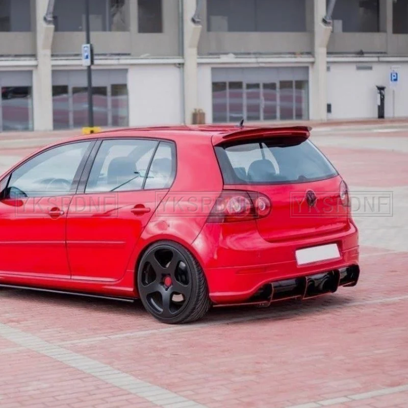 Alerón Trasero ABS Negro Brillante para VW Golf V GTI R32 - imagen 4