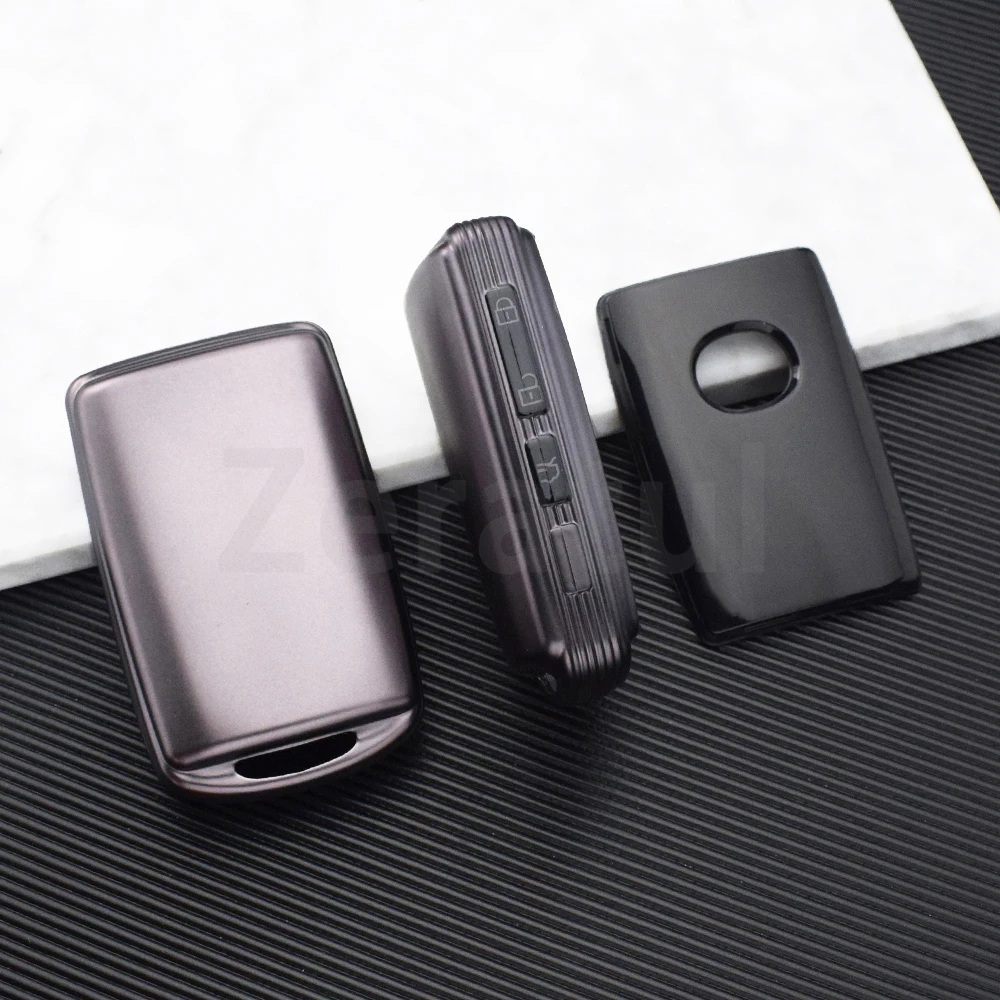 Vista lateral de la funda protectora para mando Mazda