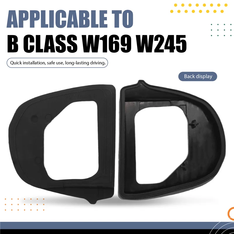 AB56-Junta de goma para espejo exterior Formercedes Fora Forb Class W169 W245 almohadilla de goma para espejo retrovisor - imagen 2