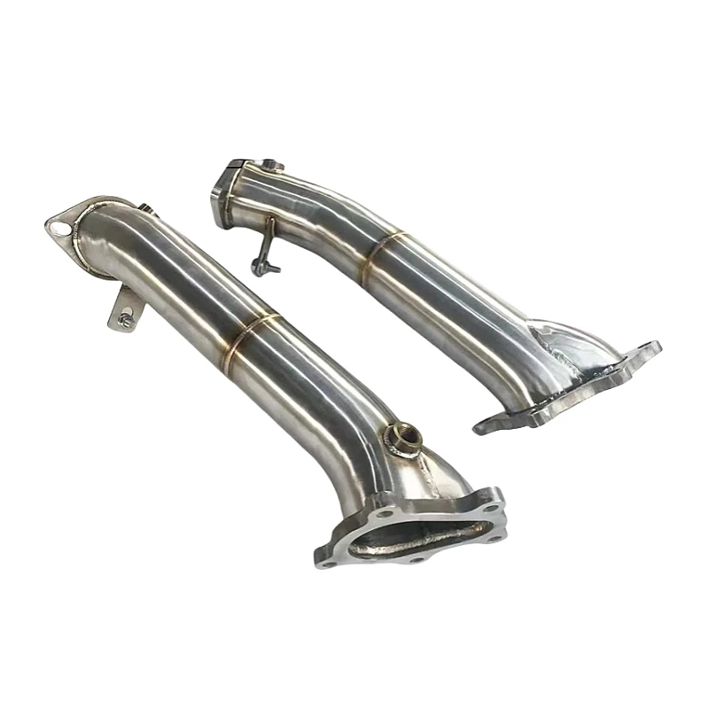Bajante catalítico acero inoxidable alto flujo para Nissan GTR R35 - imagen 2