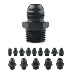 Adaptador recto AN4-AN12 a NPT para aceite y combustible