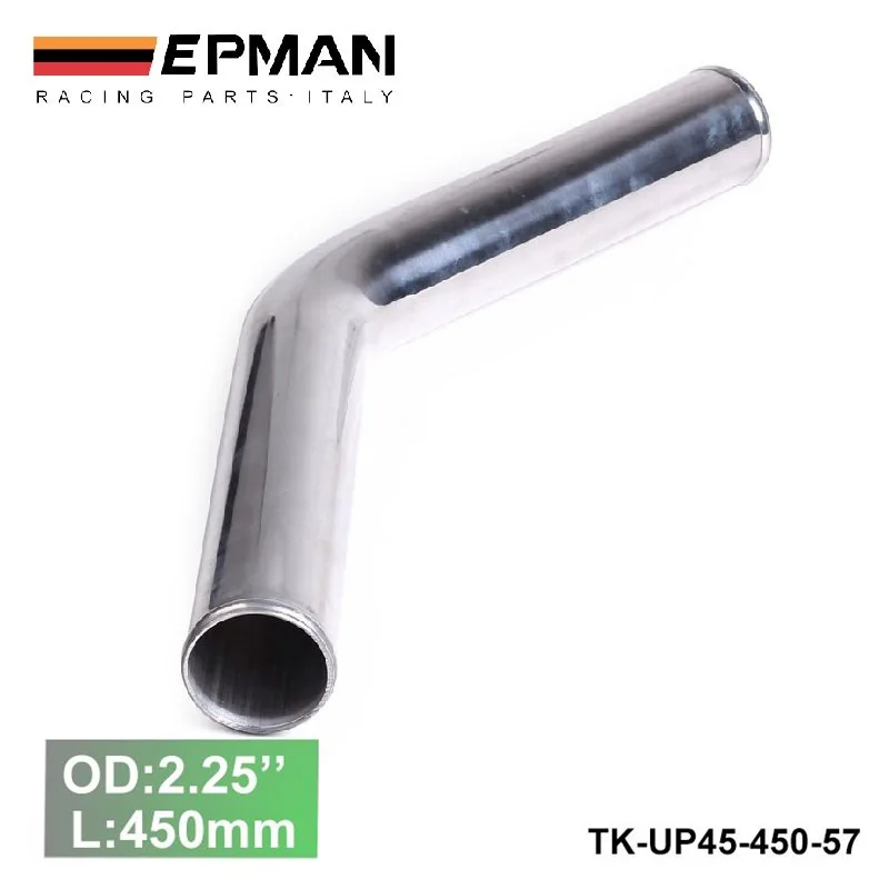 Tubo intercooler de aluminio 45° 57mm para BMW E36 iX M50 - imagen 2