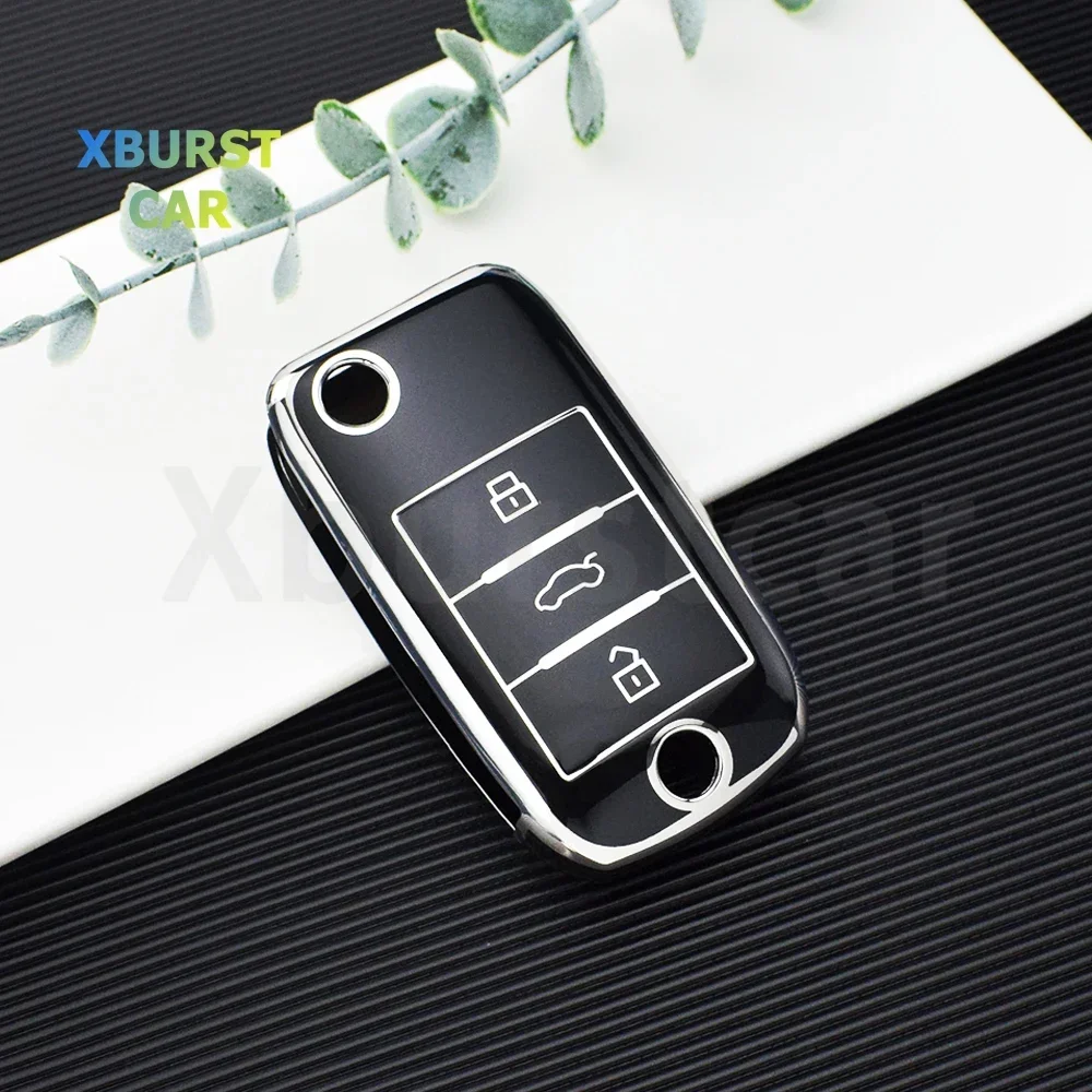 Funda de TPU para llave de coche MG y Roewe RX5, MG3 y MG5