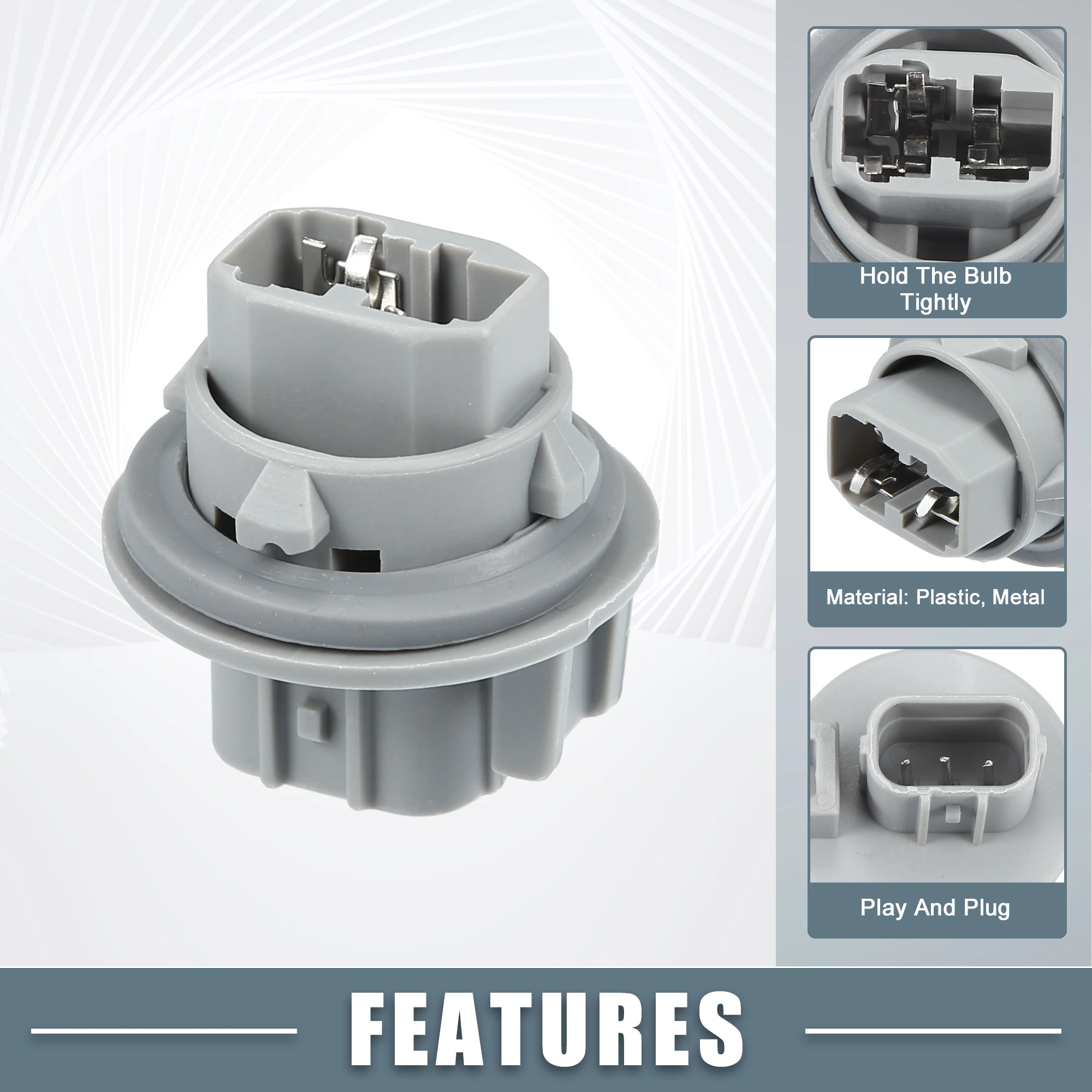 X Autohaux 33302S5AA01 Portalámparas intermitente Acura RDX - imagen 3
