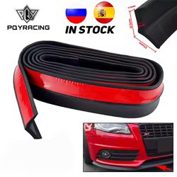 Protector de goma para labio de parachoques delantero de coche
