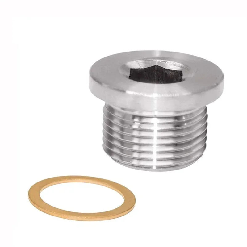 Vaso de tubo de acero hexagonal M12 x 1,25 anticorrosión - imagen 4