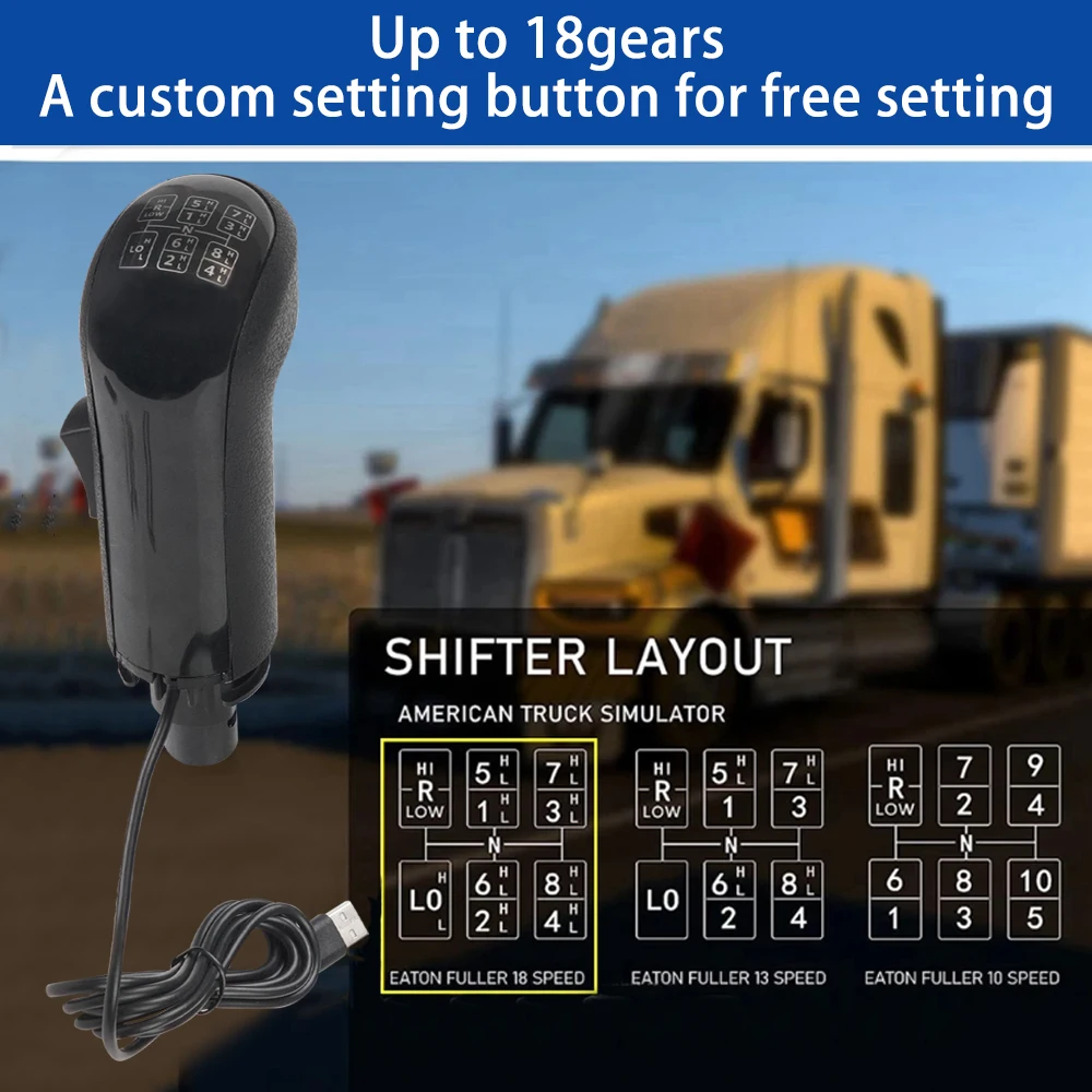 Perilla cambio marchas USB simulador ATS ETS2 - Logitech G29 - imagen 5