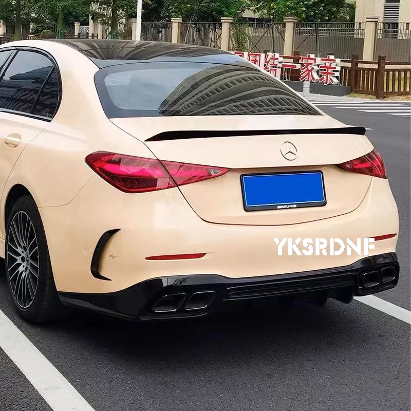 Difusor trasero C63 AMG para Mercedes W206 Clase C - imagen 2