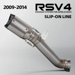 Kit de escape con silenciador de carbono para Aprilia RSV4 2009-2014