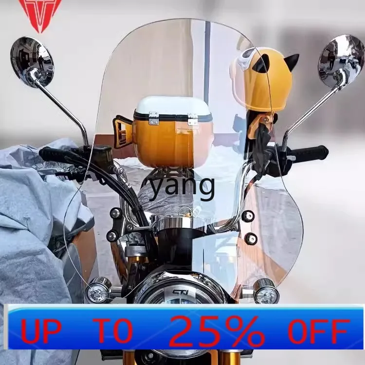 Parabrisas delantero motocicleta CX 125 - montaje manillar