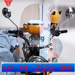 Parabrisas delantero motocicleta CX 125 - montaje manillar