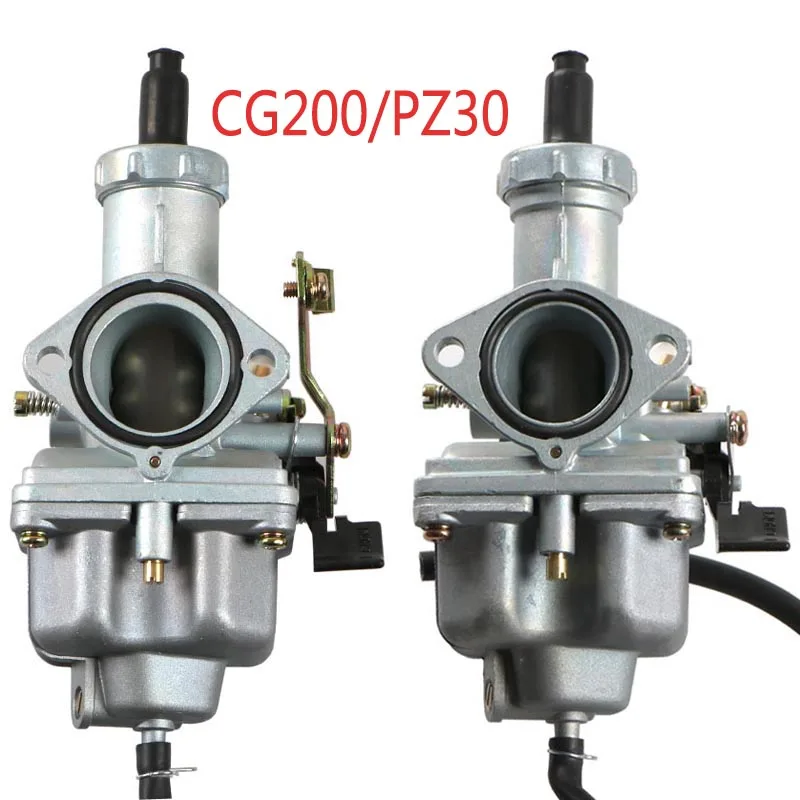 Carburador PZ30 manual 175-250cc para motocross, enduro y ATV