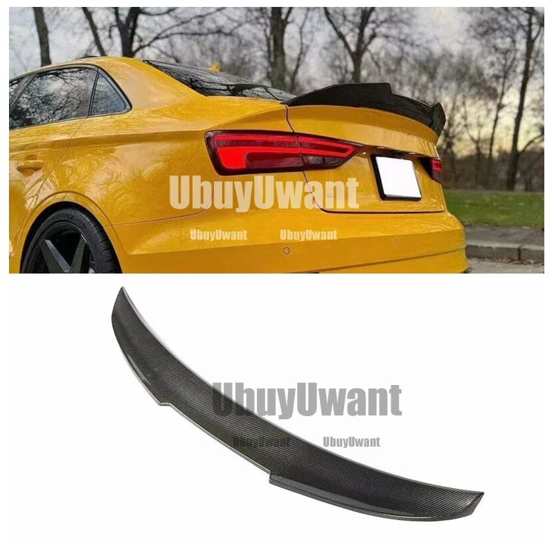 Alerón trasero de fibra de carbono – Audi A3 Sedan 2015-2019 - imagen 3