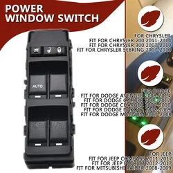 Interruptor elevalunas Jeep Compass, Chrysler 200 300 y Dodge Avenger