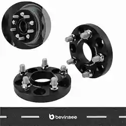 Separadores de rueda BEVINSEE 20 mm, buje 64,1 mm Tesla Model 3