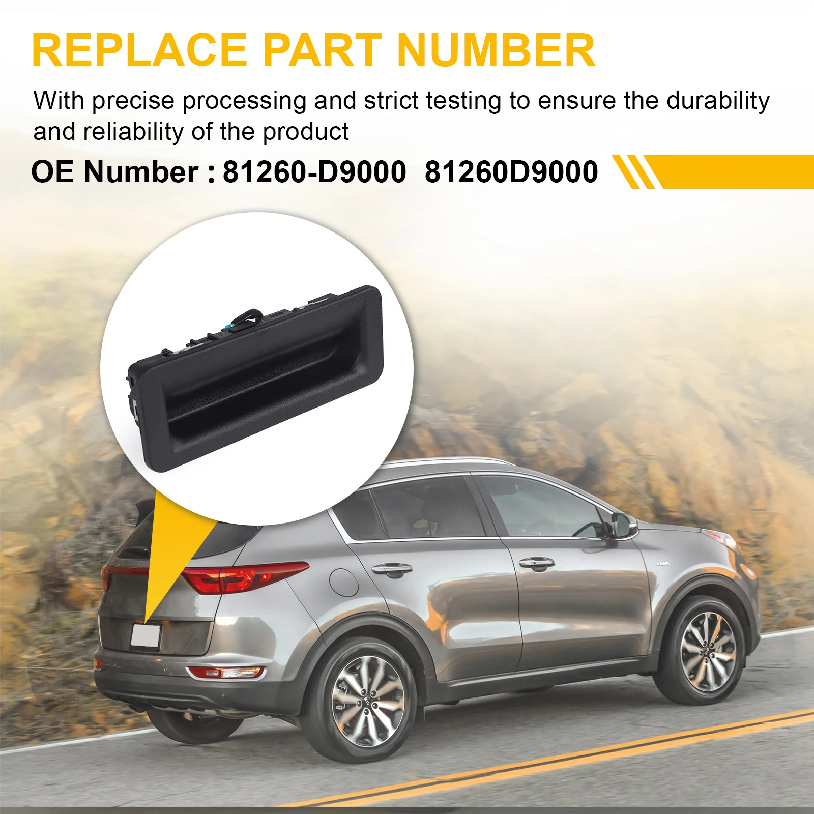 81260-D9000 Interruptor apertura maletero Kia Sportage QL - imagen 2