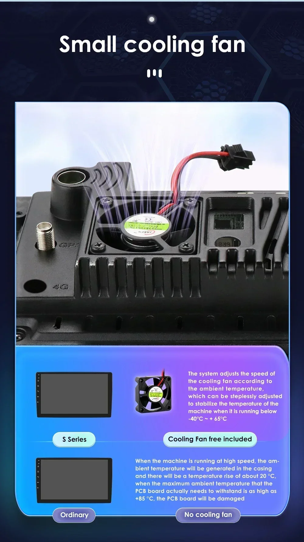 Hizpo Radio coche Android 13 para Toyota Highlander 2 XU40 2007-2013 - imagen 4