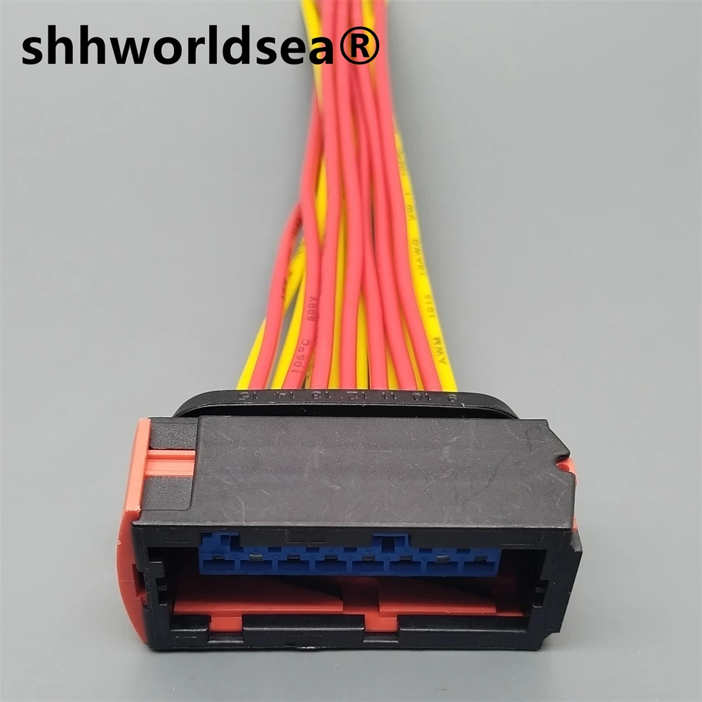 Conector de faro Shhworldsea con terminales para Citroën y Peugeot