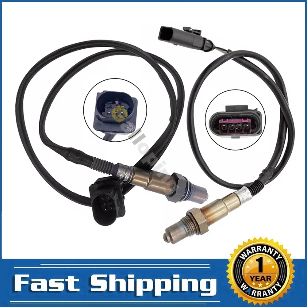 Sensor lambda Bosch 2 unidades VW Passat Jetta Beetle 2.5L – aguas arriba y abajo