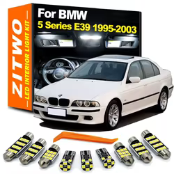 Kit de bombillas LED interiores ZITWO para BMW Serie 5 E39