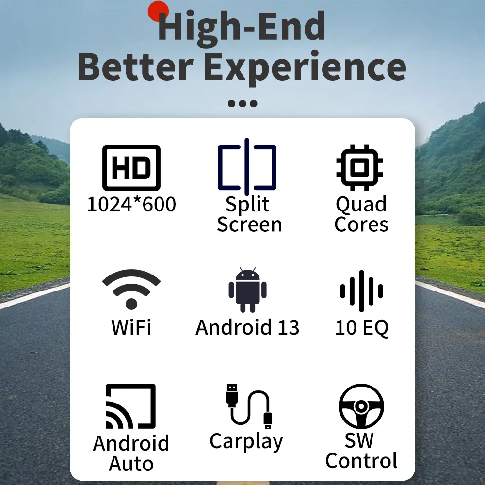 Radio 2Din para Vauxhall Tigra TwinTop 2004-2009 7 "unidad principal estéreo navegación GPS Carplay Android Auto Android Multimedia para coche - imagen 4